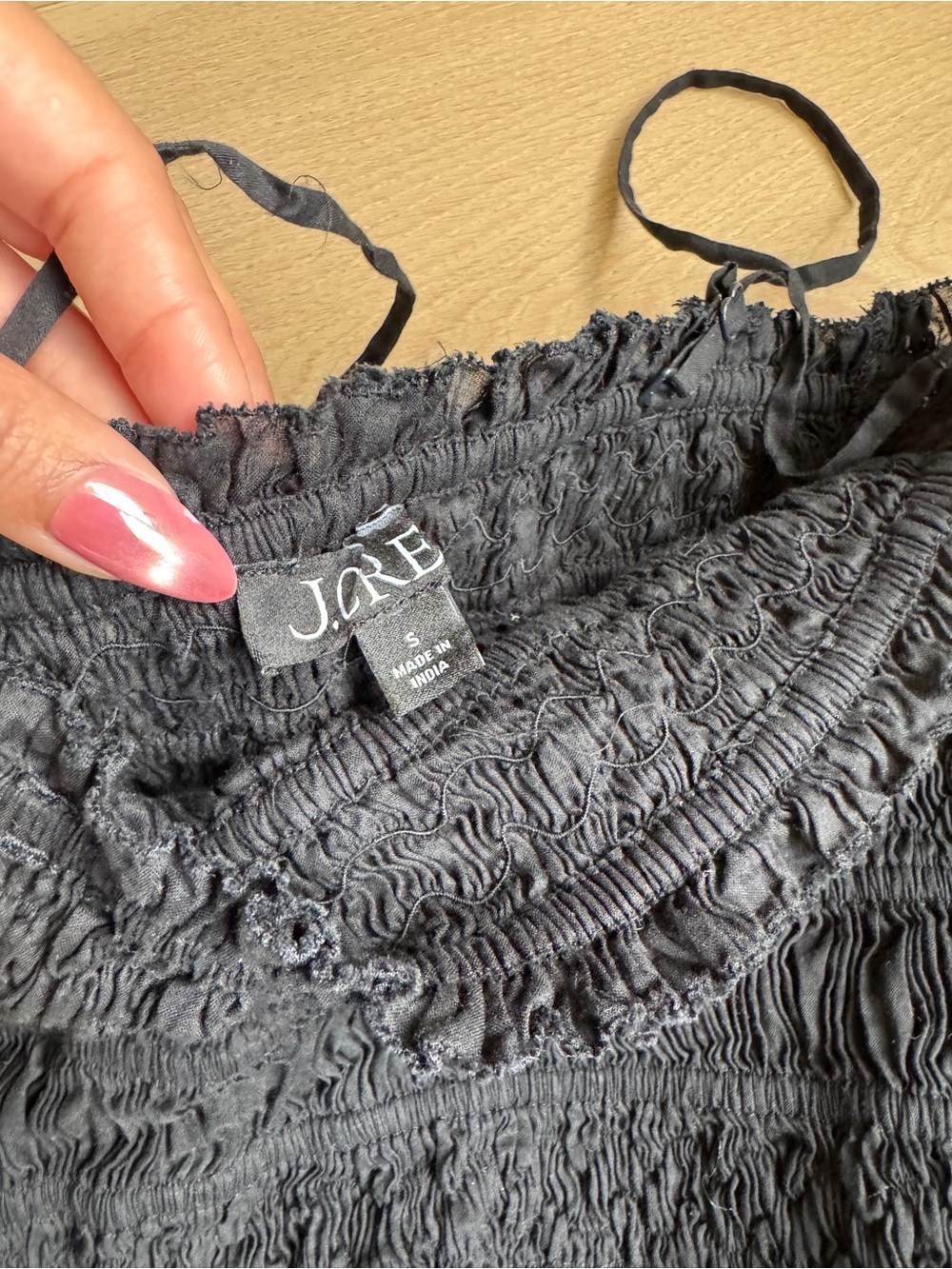 J. Crew Black Maxi Dress S - Picture 2 of 3